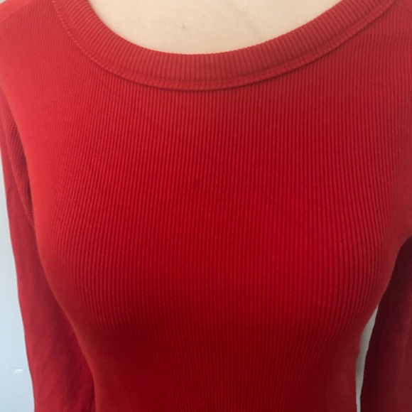 Everlane The Ribbed Red mini dress - Picture 11 of 13